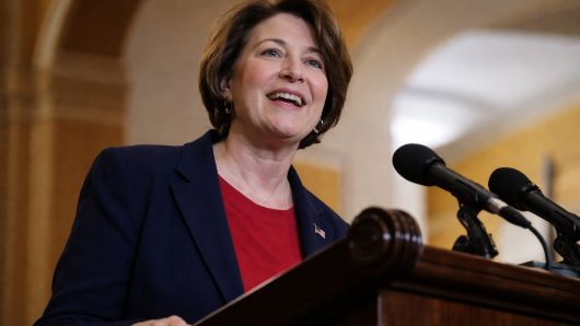 Senator Amy Klobuchar Launches Bid for Minnesota Governor