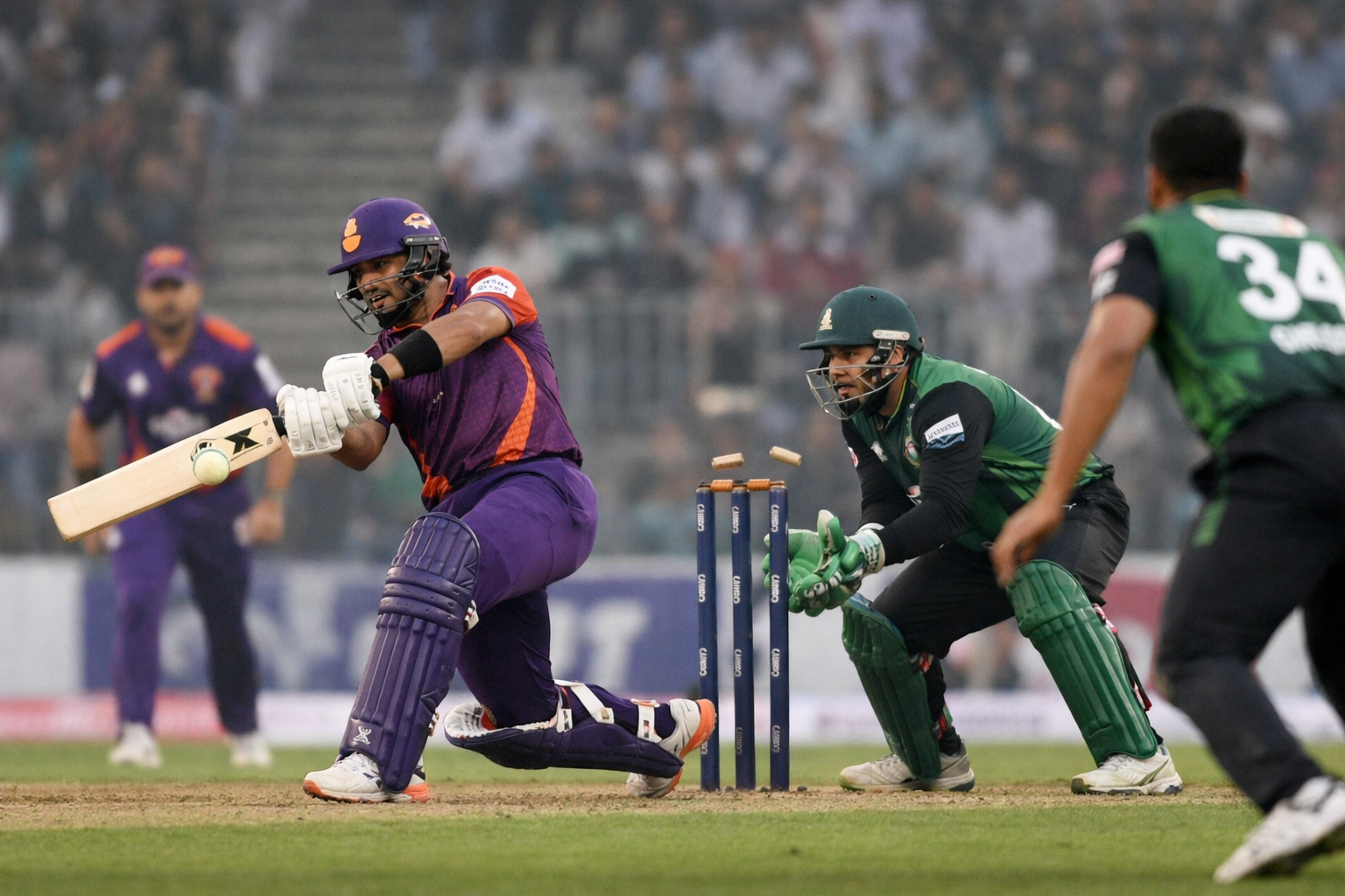 BPL Match Between Rajshahi Warriors and Sylhet Titans Draws Live Coverage Attention