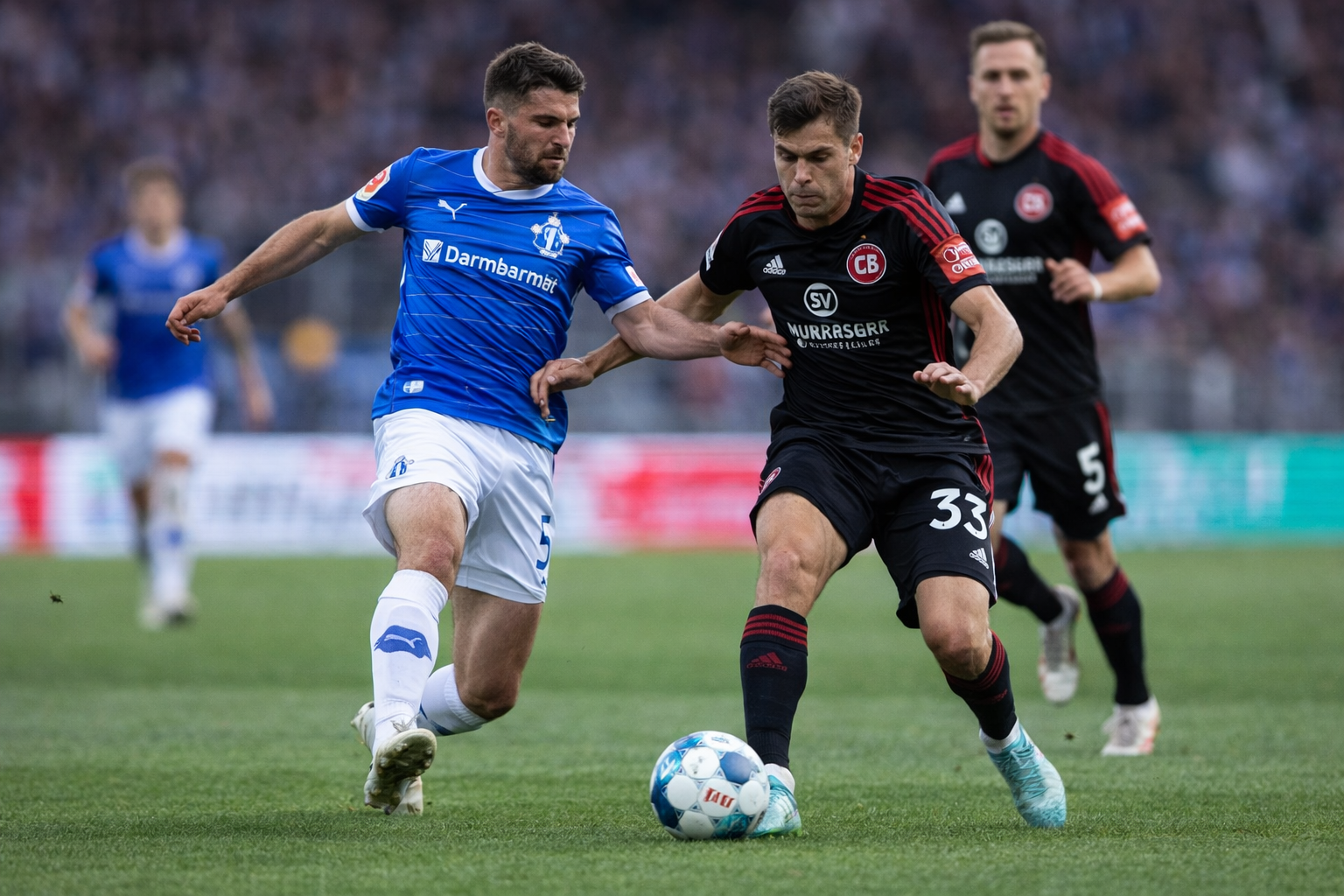 SV Darmstadt 98 Set to Face 1. FC Nürnberg in Official League Fixture