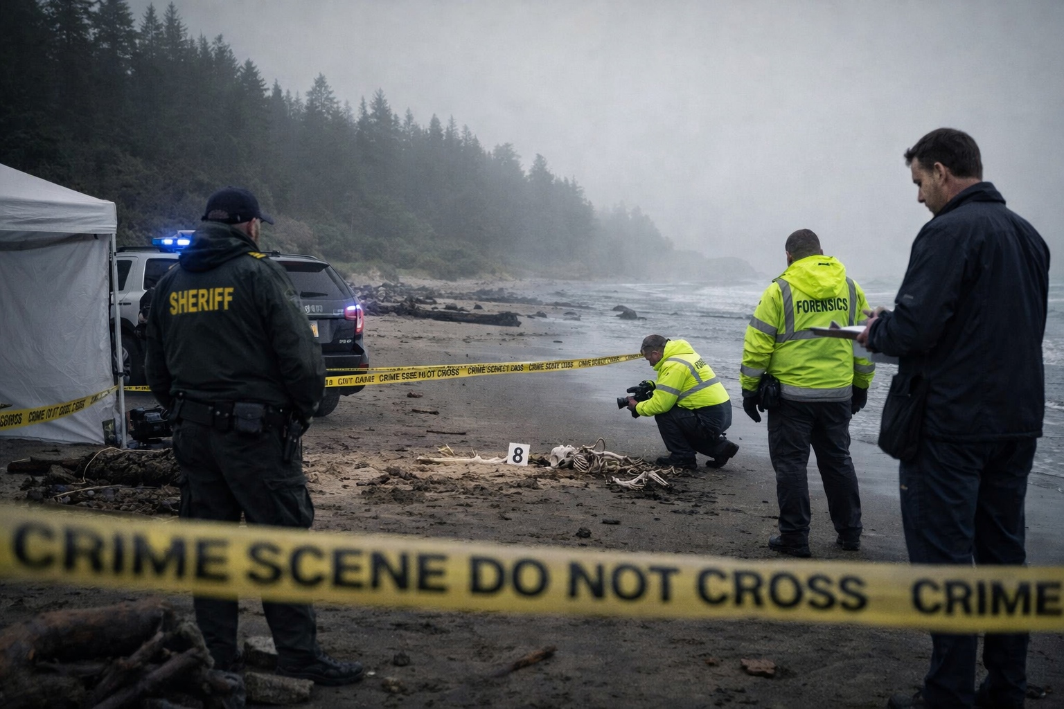 Completed: Skeleton Found on Washington Beach Identified as Former Oregon Mayor Ed Asher