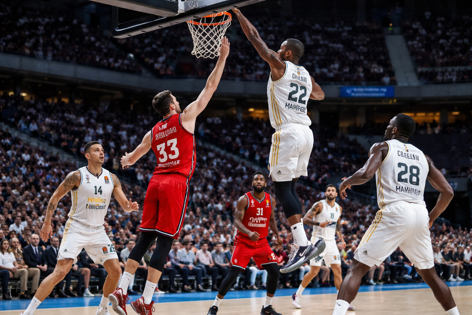 Real Madrid Secure EuroLeague Victory Over Olimpia Milano in Madrid