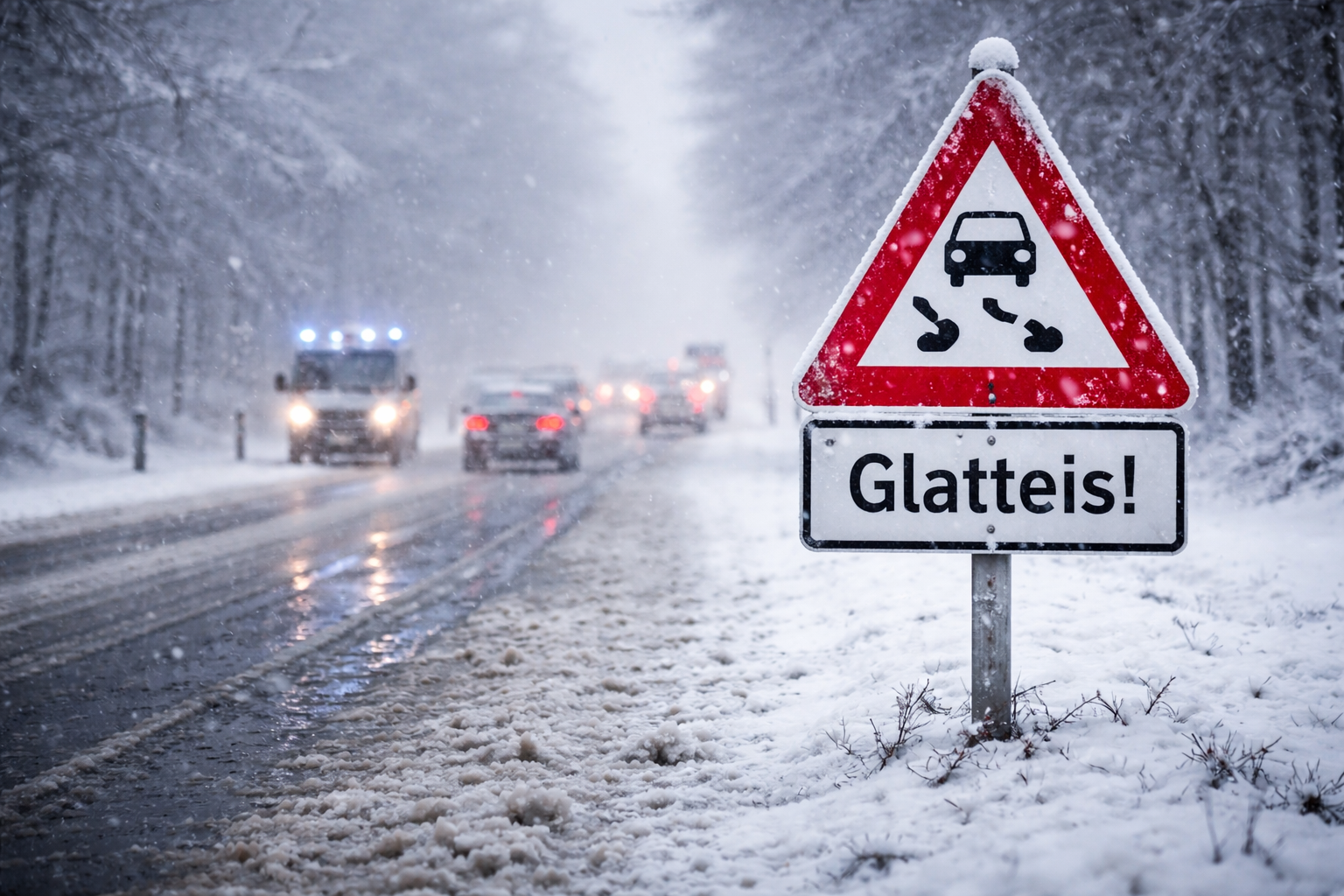 Severe Black Ice Warnings in Germany Lead to Widespread School Closures and Travel Advisories