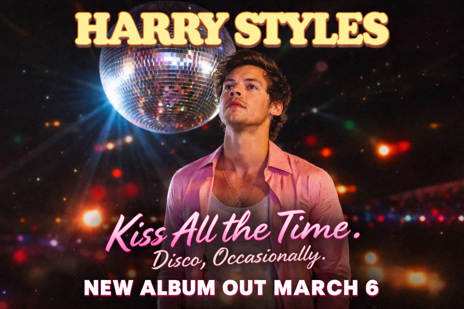 Harry Styles Announces Fourth Studio Album Kiss All the Time. Disco, Occasionally. for March 6 Release