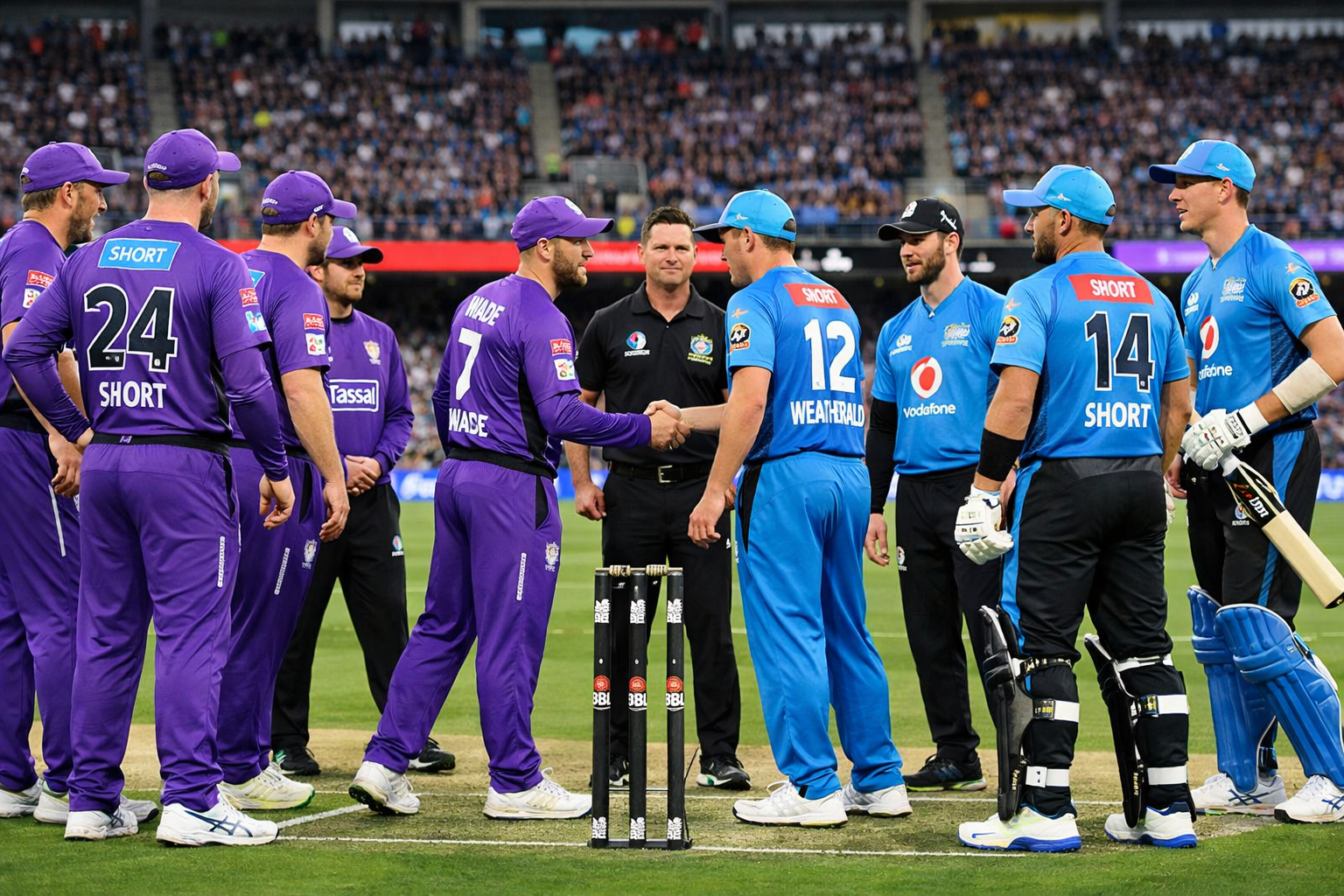 Hobart Hurricanes vs Adelaide Strikers: BBL Match Update and Scorecard Awaited