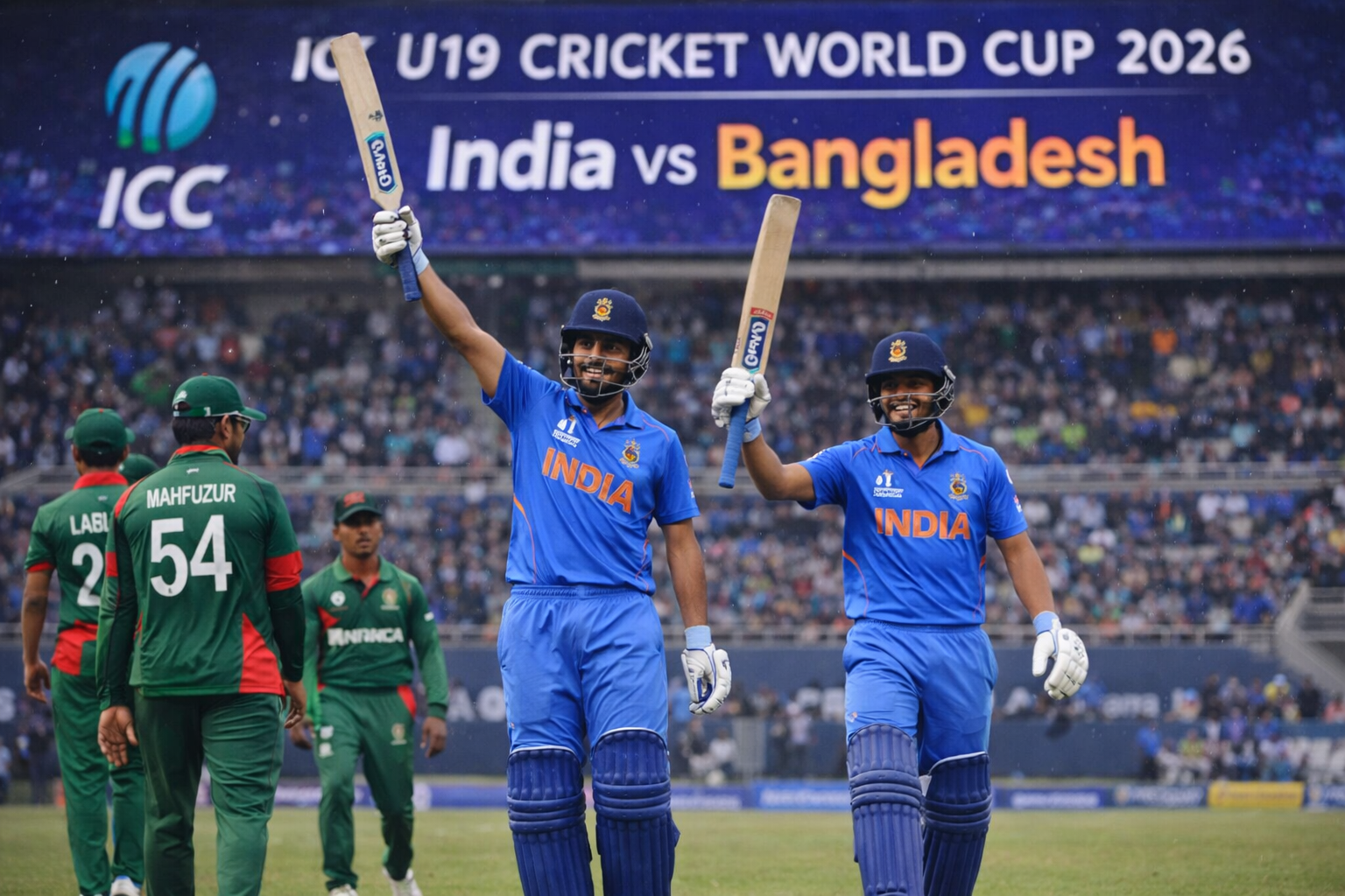 India Defeat Bangladesh in ICC U19 Cricket World Cup 2026 Match