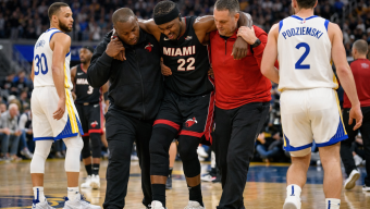 Golden State Warriors’ Jimmy Butler Exits With Knee Injury in Win Over Miami Heat; MRI Pending
