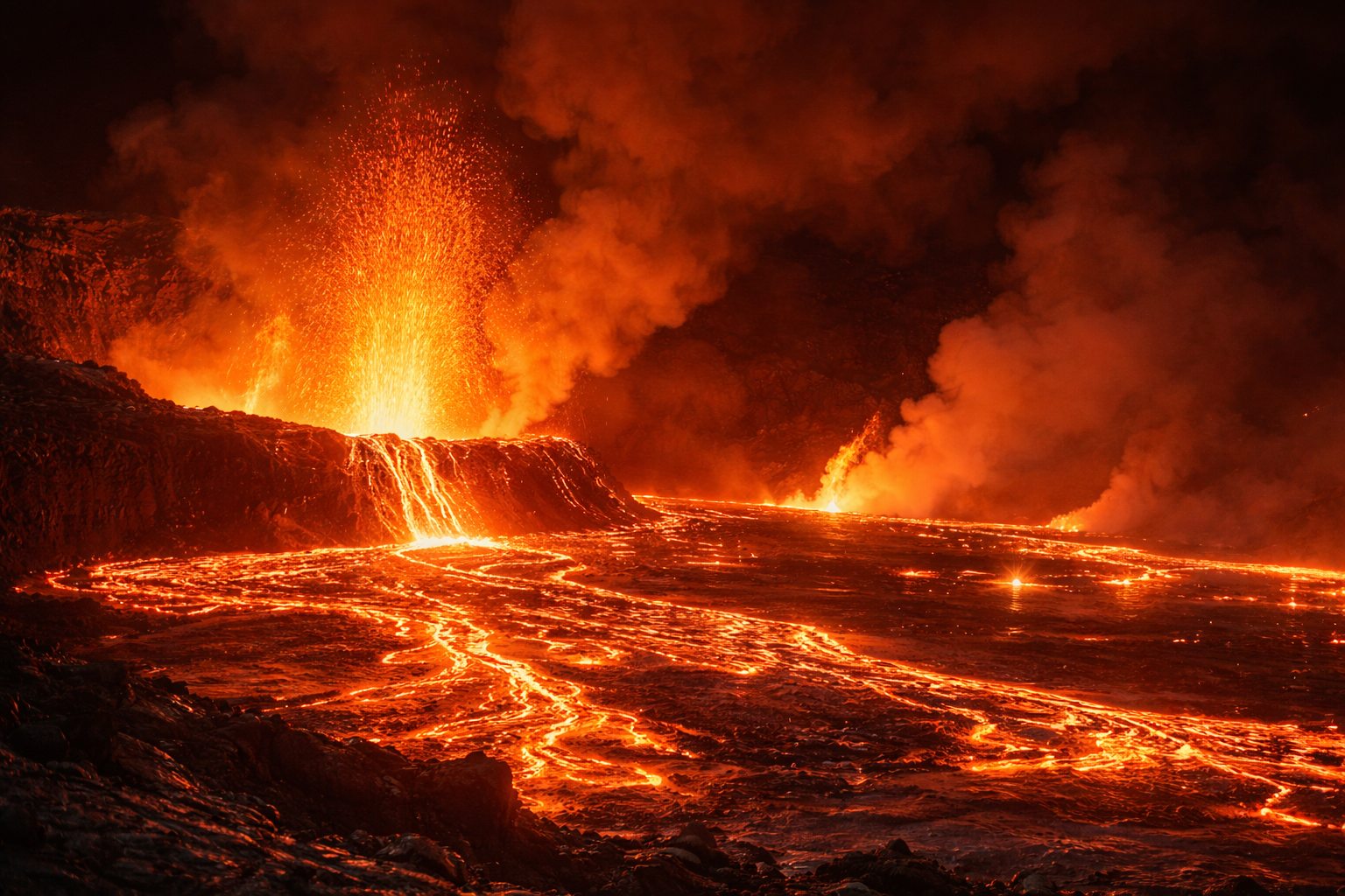 Ongoing: Kīlauea Volcano Shows Persistent Lava Activity With Episode 40 Window Extended in Hawaii