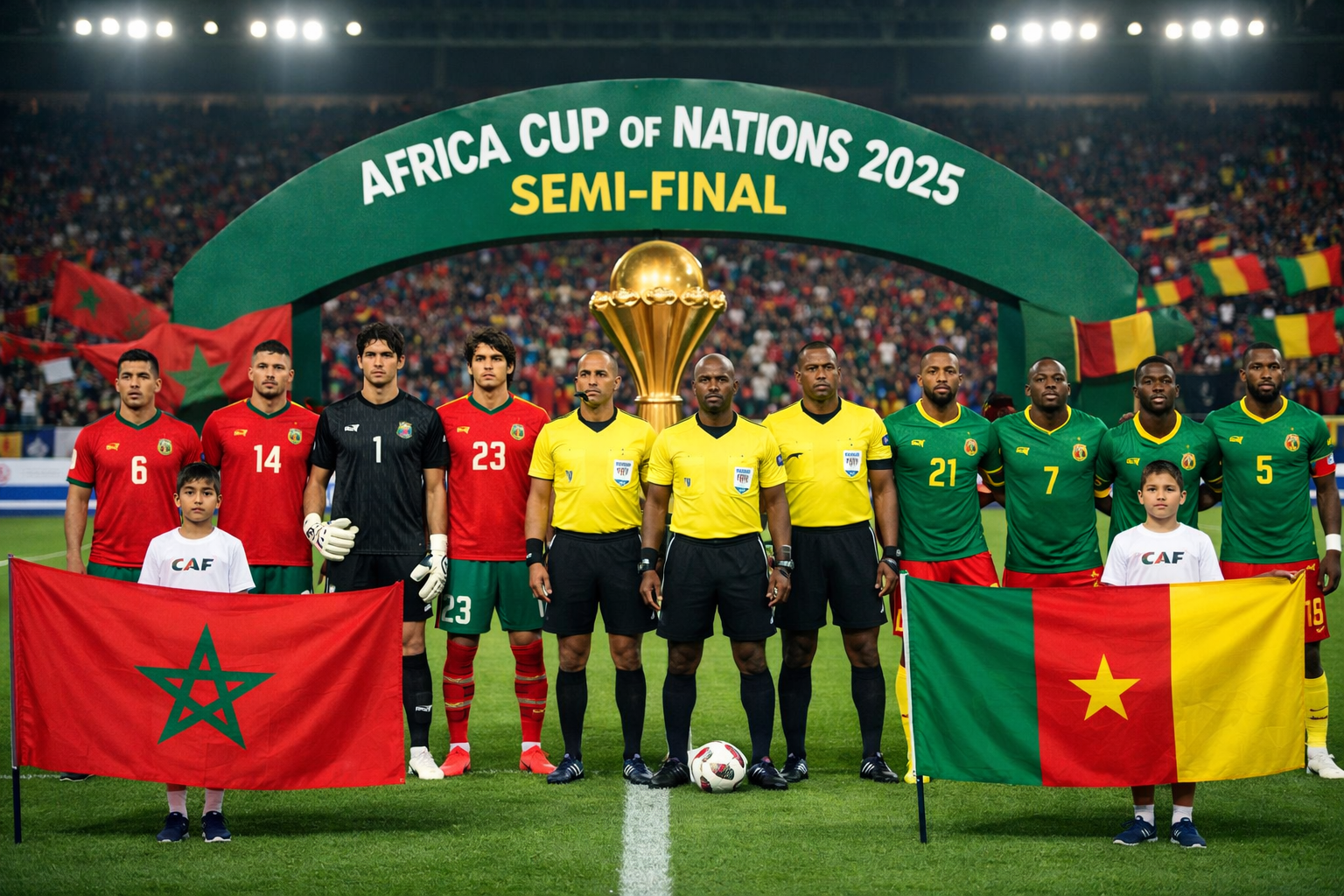 Morocco to Face Cameroon in Officially Scheduled Africa Cup of Nations 2025 Semi-Final