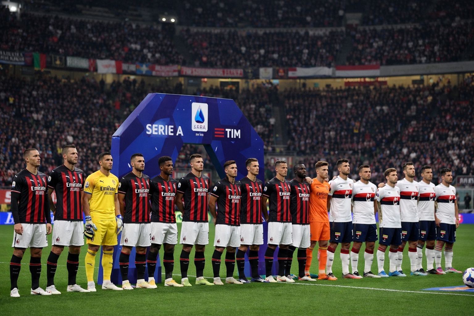 AC Milan vs Genoa: Serie A Fixture Set at San Siro