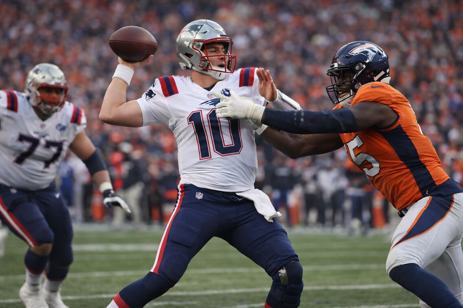 Patriots Face Broncos in AFC Championship Game as Playoff Stakes Intensify