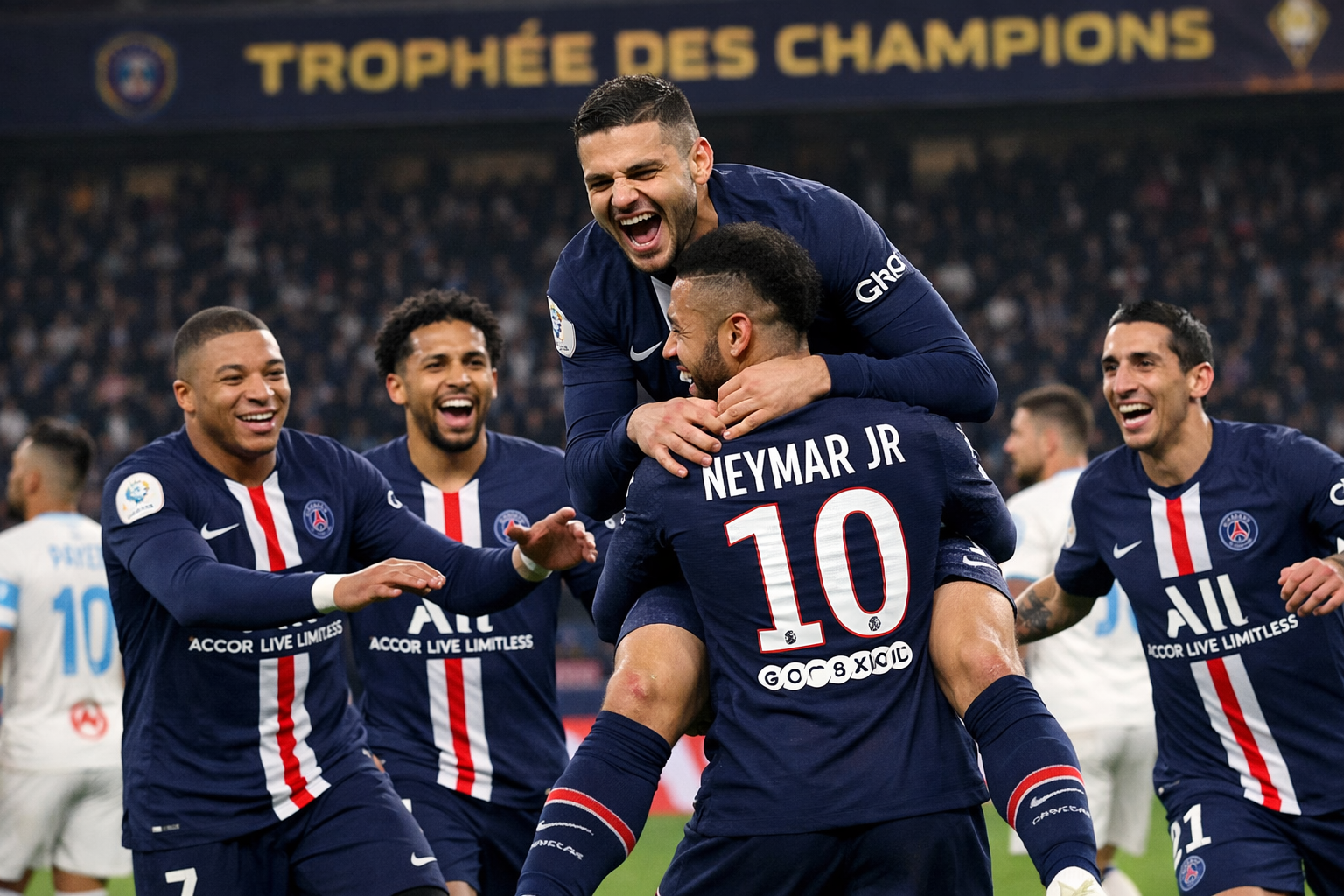 PSG Defeat Marseille to Win Trophée des Champions