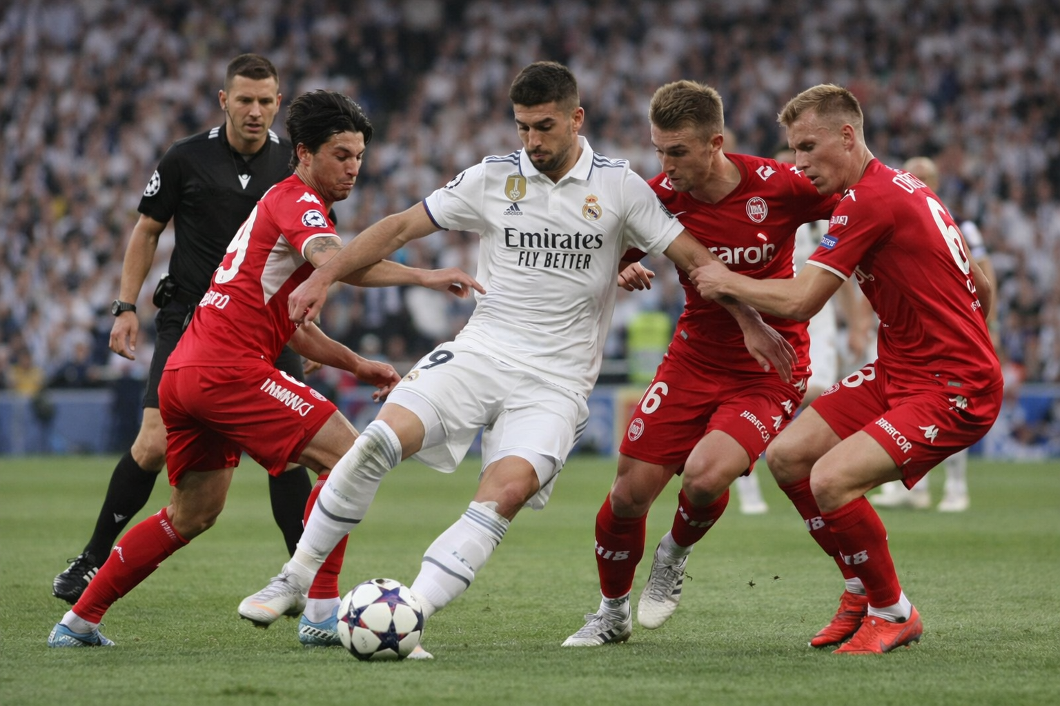 Real Madrid Report Attacking Absence Ahead of Champions League Match Against Monaco