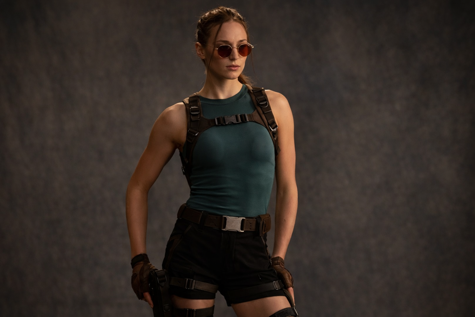 Prime Video Unveils First Look at Sophie Turner as Lara Croft as Tomb Raider TV Production Begins