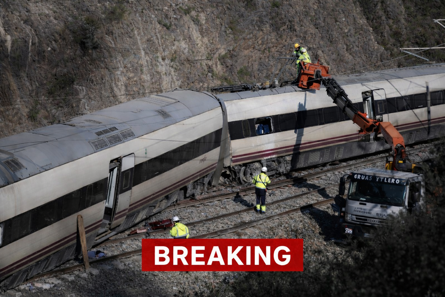 High-Speed Train Collision in Southern Spain Kills at Least 42, Authorities Confirm