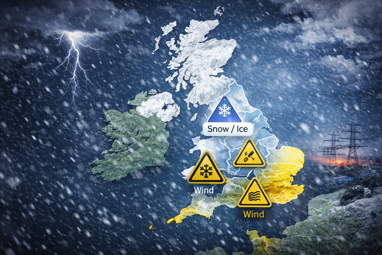 Storm Goretti Triggers Weather Warnings Across Parts of the UK, Travel and School Disruption Reported