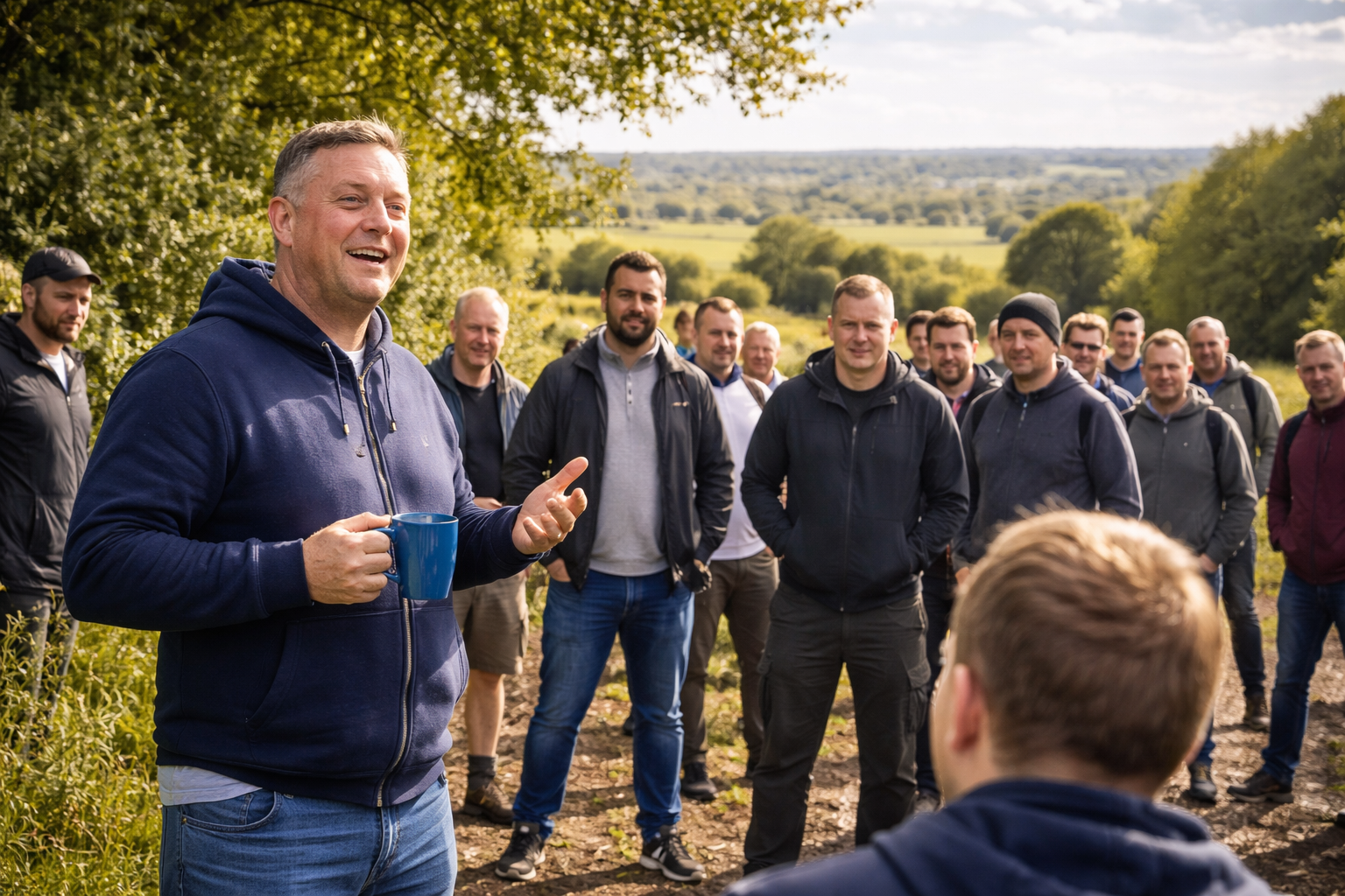 Completed: Thomas Skinner’s Weekly Mental Health Walking Club Draws Growing Turnout in Essex