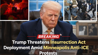 Trump Threatens Insurrection Act Deployment Amid Minneapolis Anti-ICE Protests
