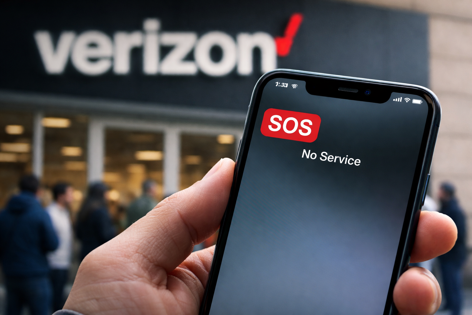 Verizon Wireless Faces Widespread Network Outage as Users Report “SOS” Signal Across the US