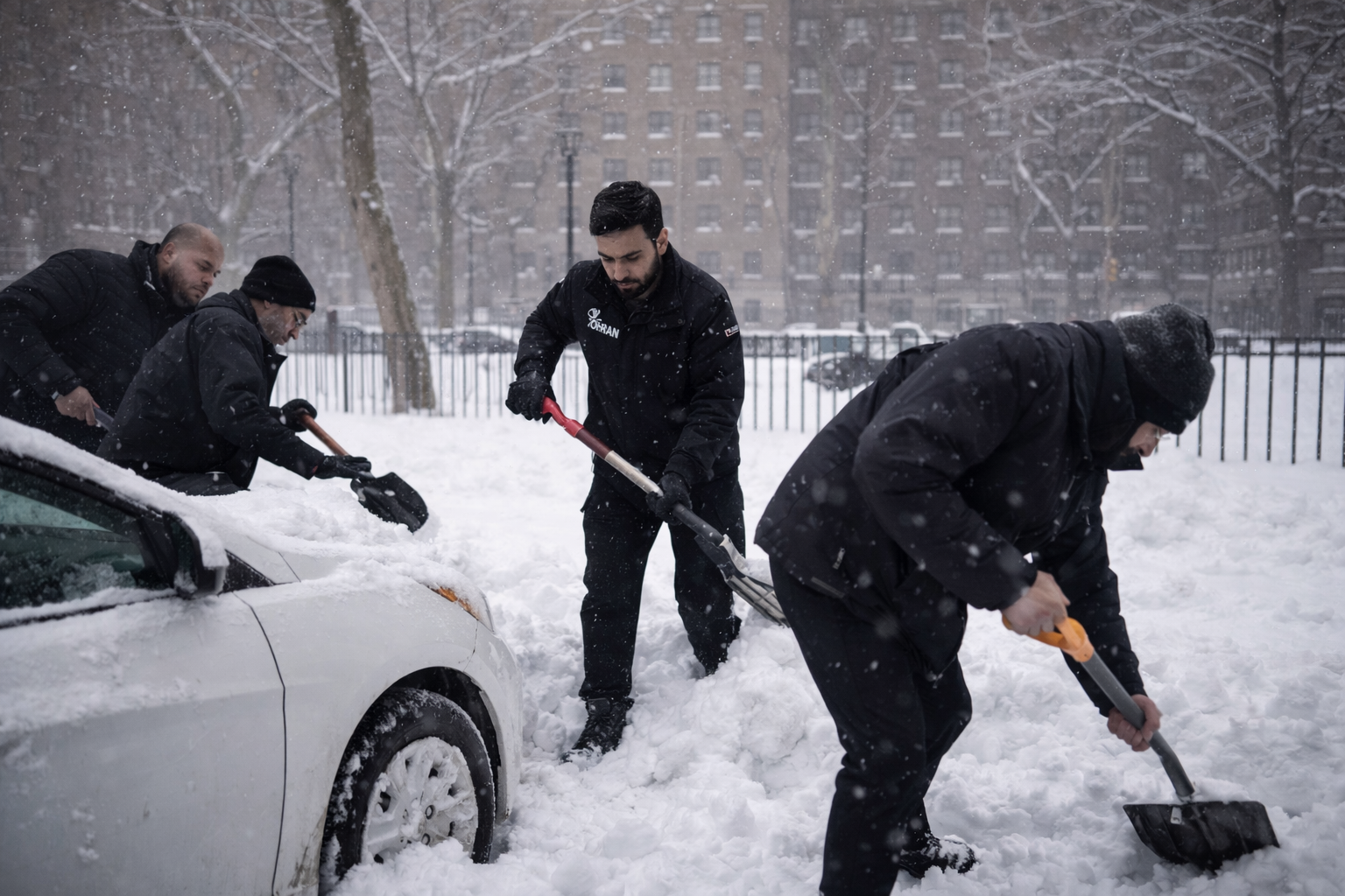 New York City Mayor Zohran Mamdani Joins Residents in Shoveling Snow Amid Major Winter Storm Response